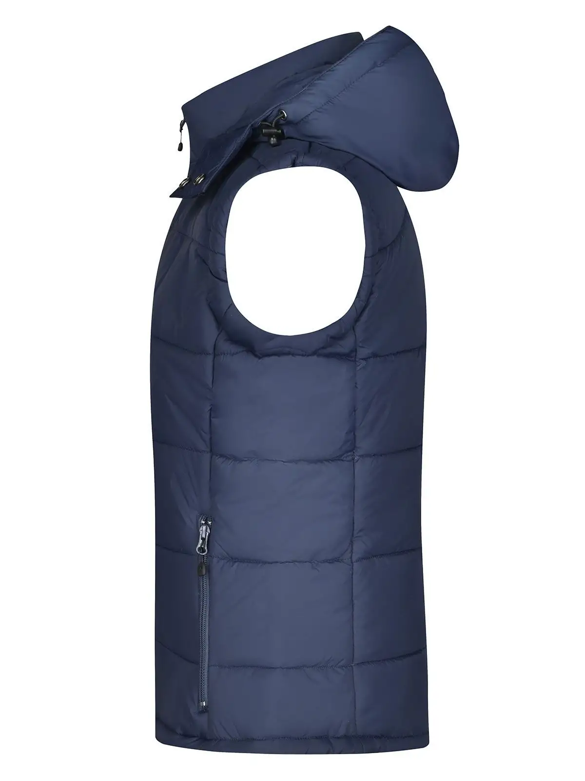 Gaudì Gilet Trapuntato 521BD35003 Nero - Gilet Donna con Cappuccio in Nylon – Sportiamo