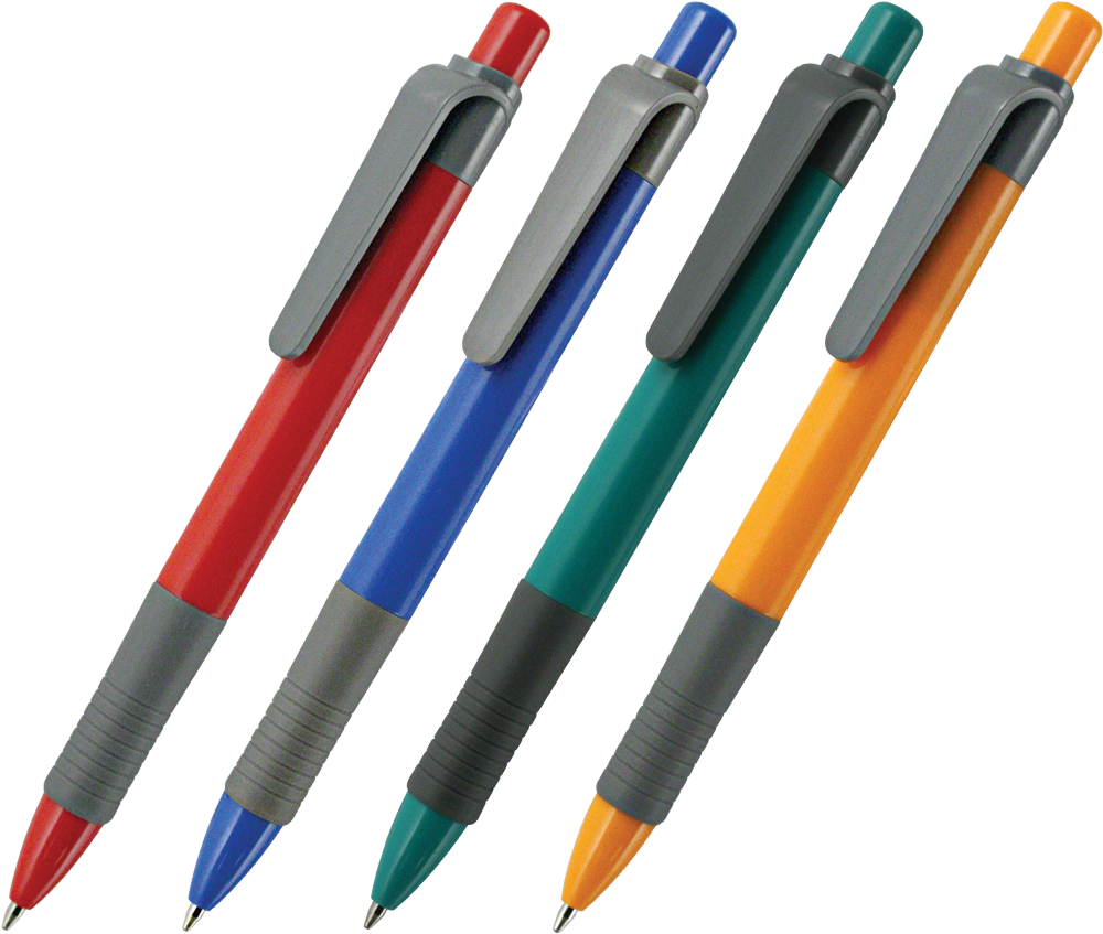 penne personalizzate a scatto colorate con refill