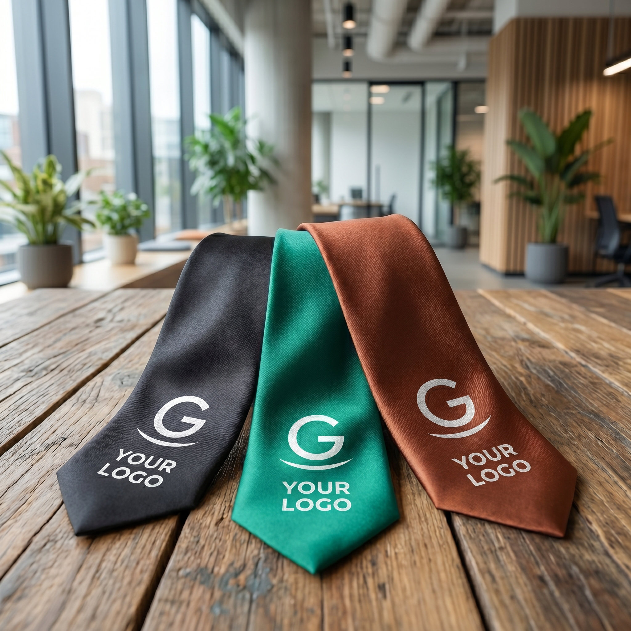Cravatte personalizzate con logo