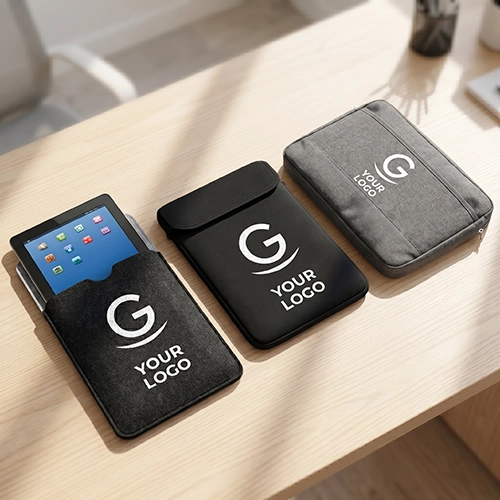 Custodie tablet personalizzate con logo aziendale
