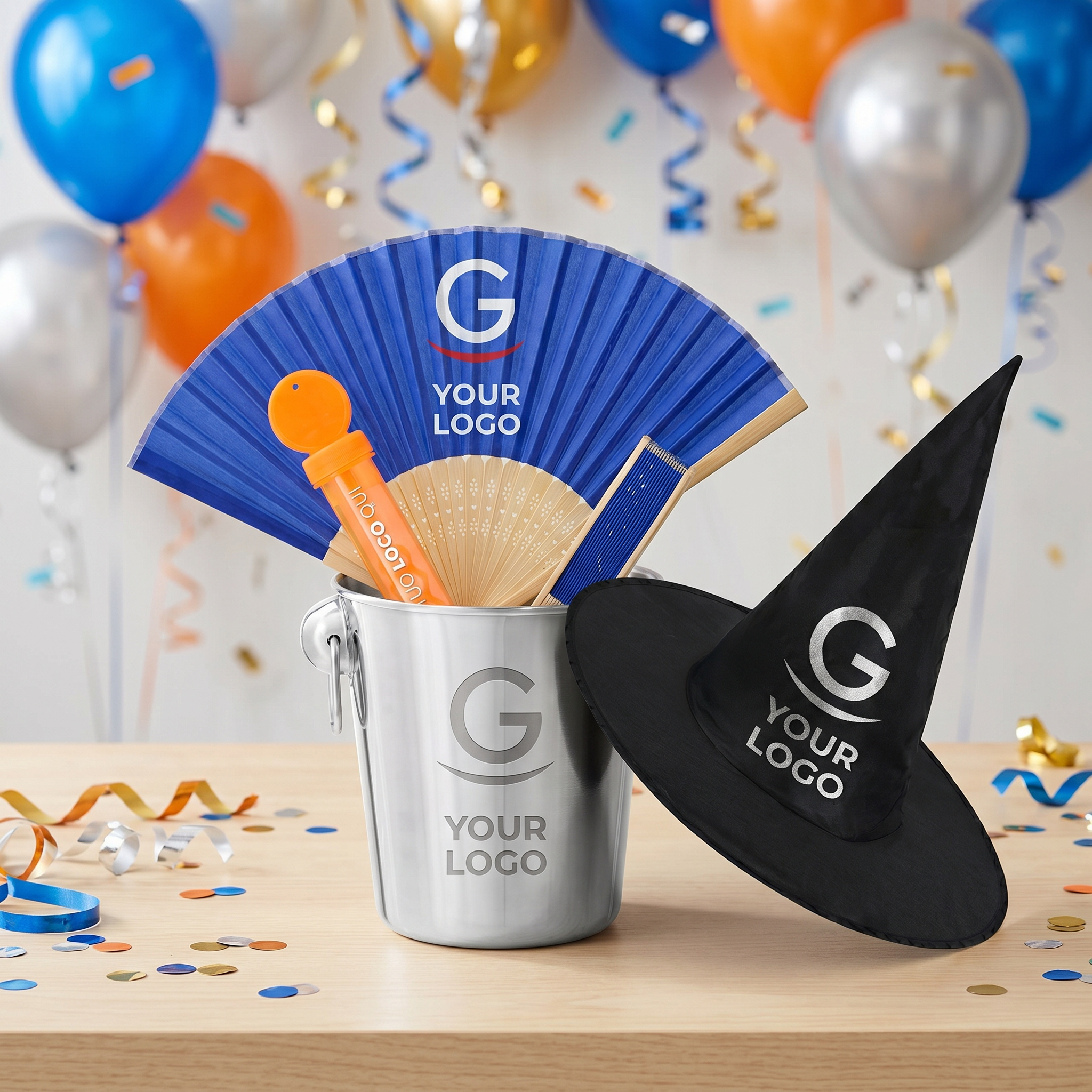 Gadget personalizzati compleanno con logo