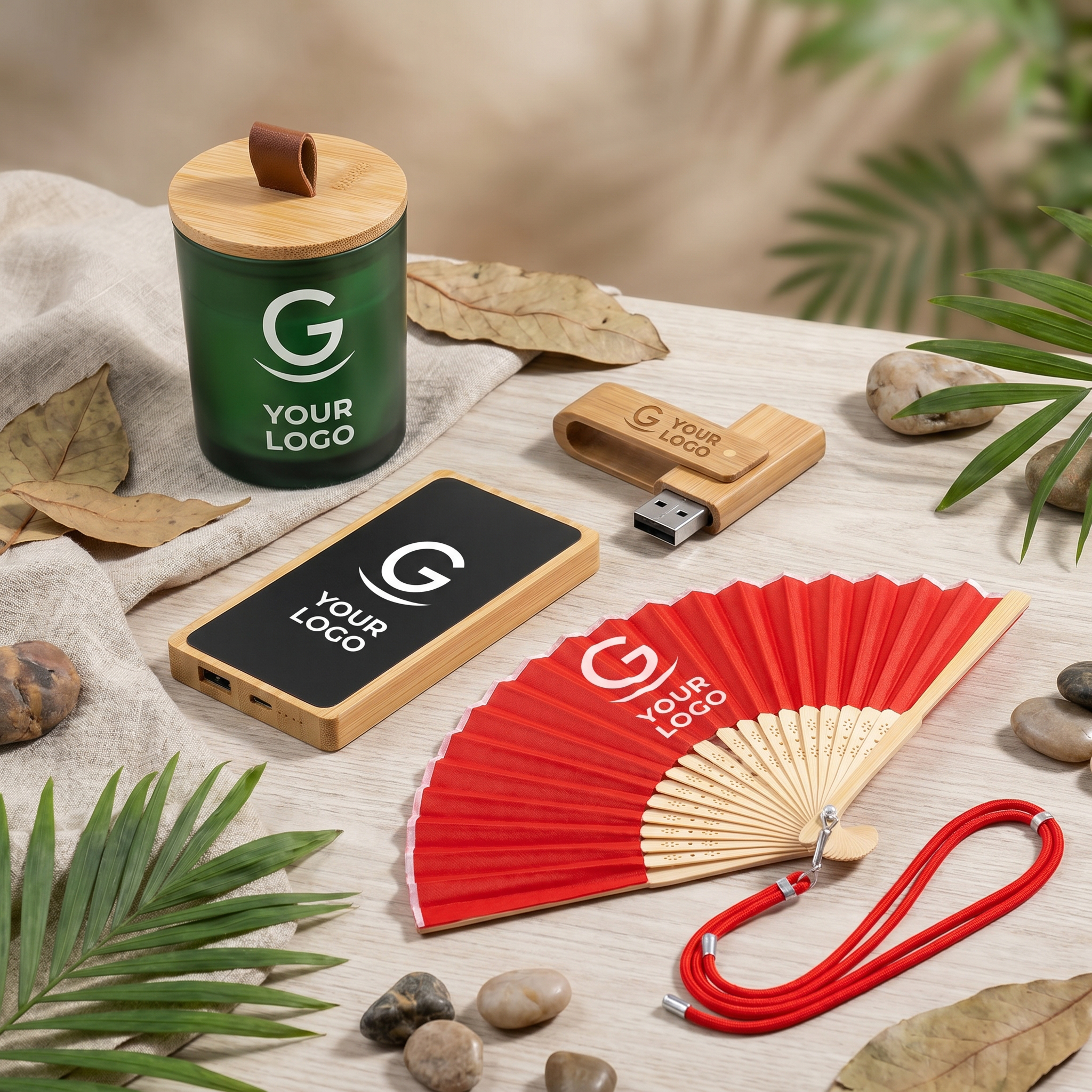 Gadget ecologici promozionali con logo Gadgetoo
