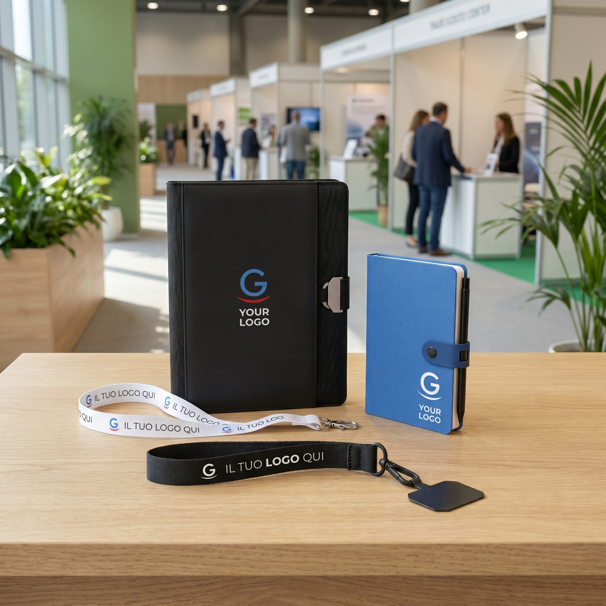 Gadget per fiere​ con logo aziendale