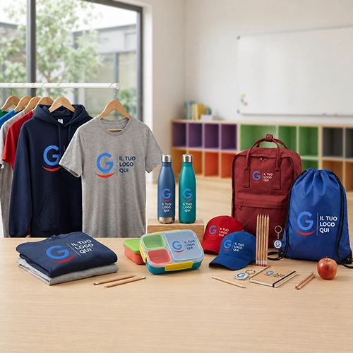 Gadget scuole con logo aziendale