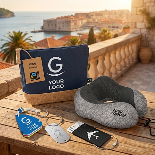 Gadget turismo​ con logo aziendale