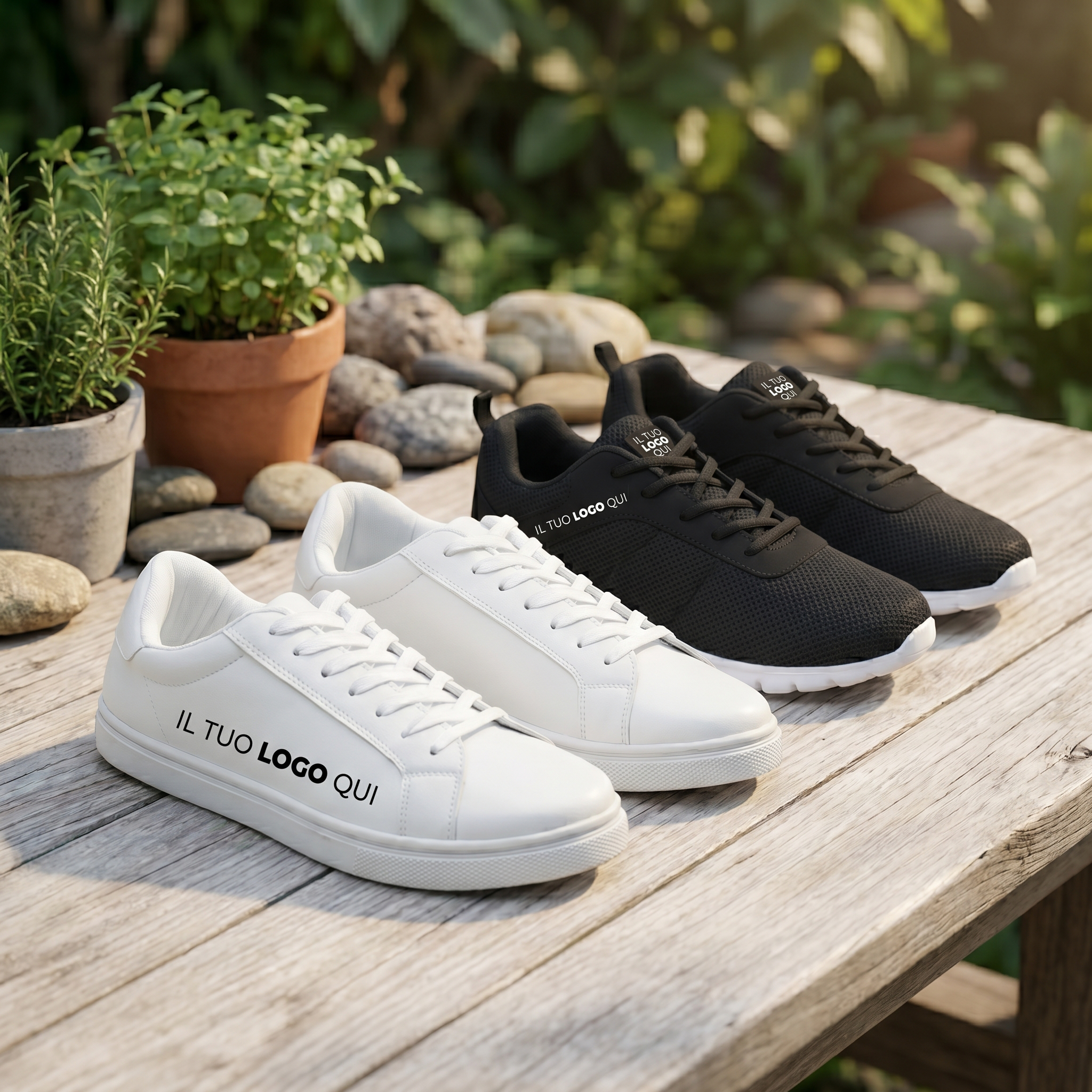 Scarpe personalizzate con logo