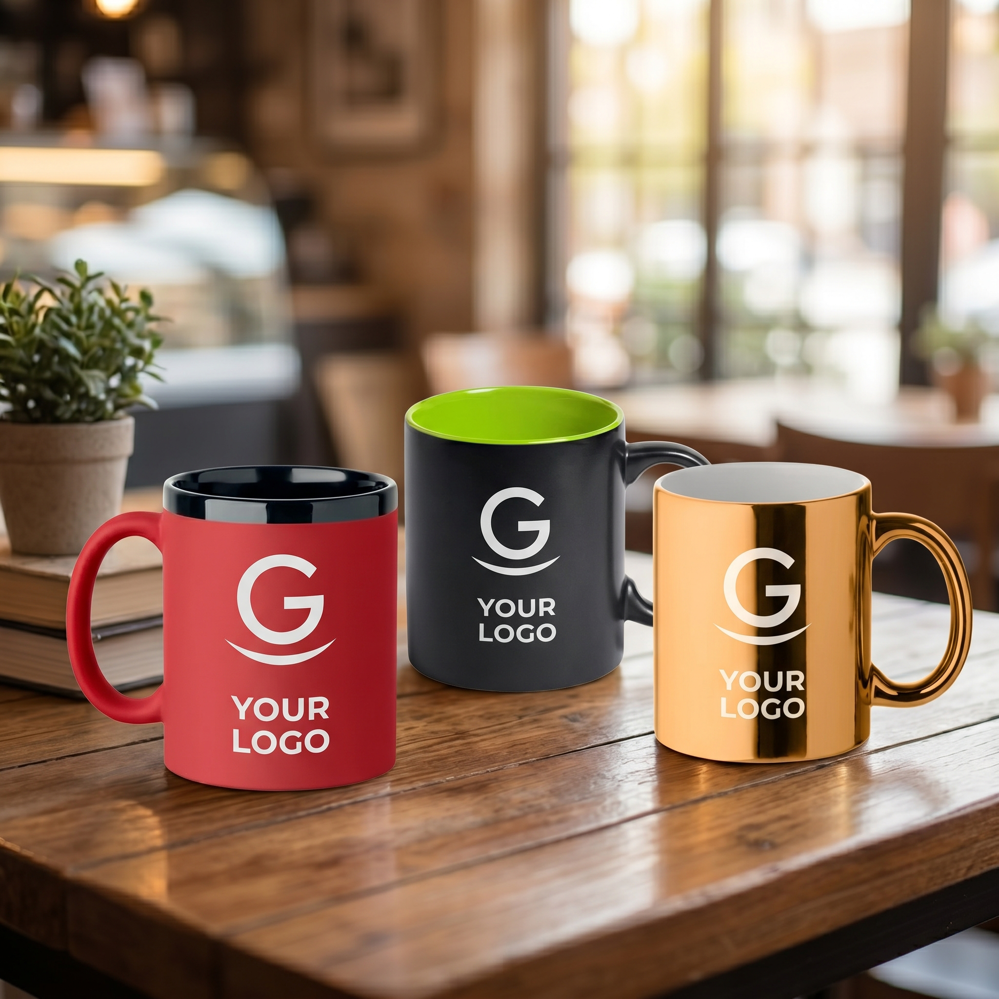 Tazze personalizzate con logo