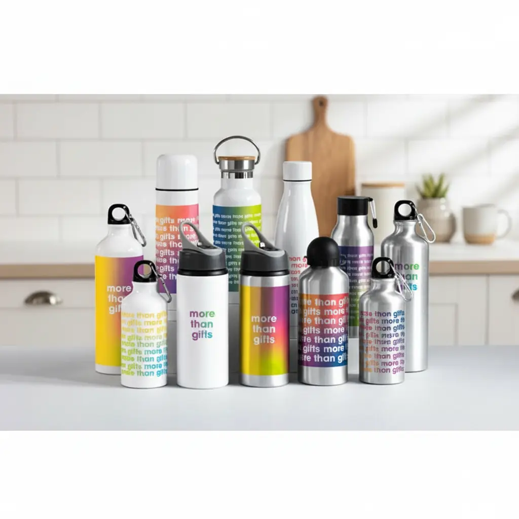 Borracce personalizzate con stampa logo e scritte a colori