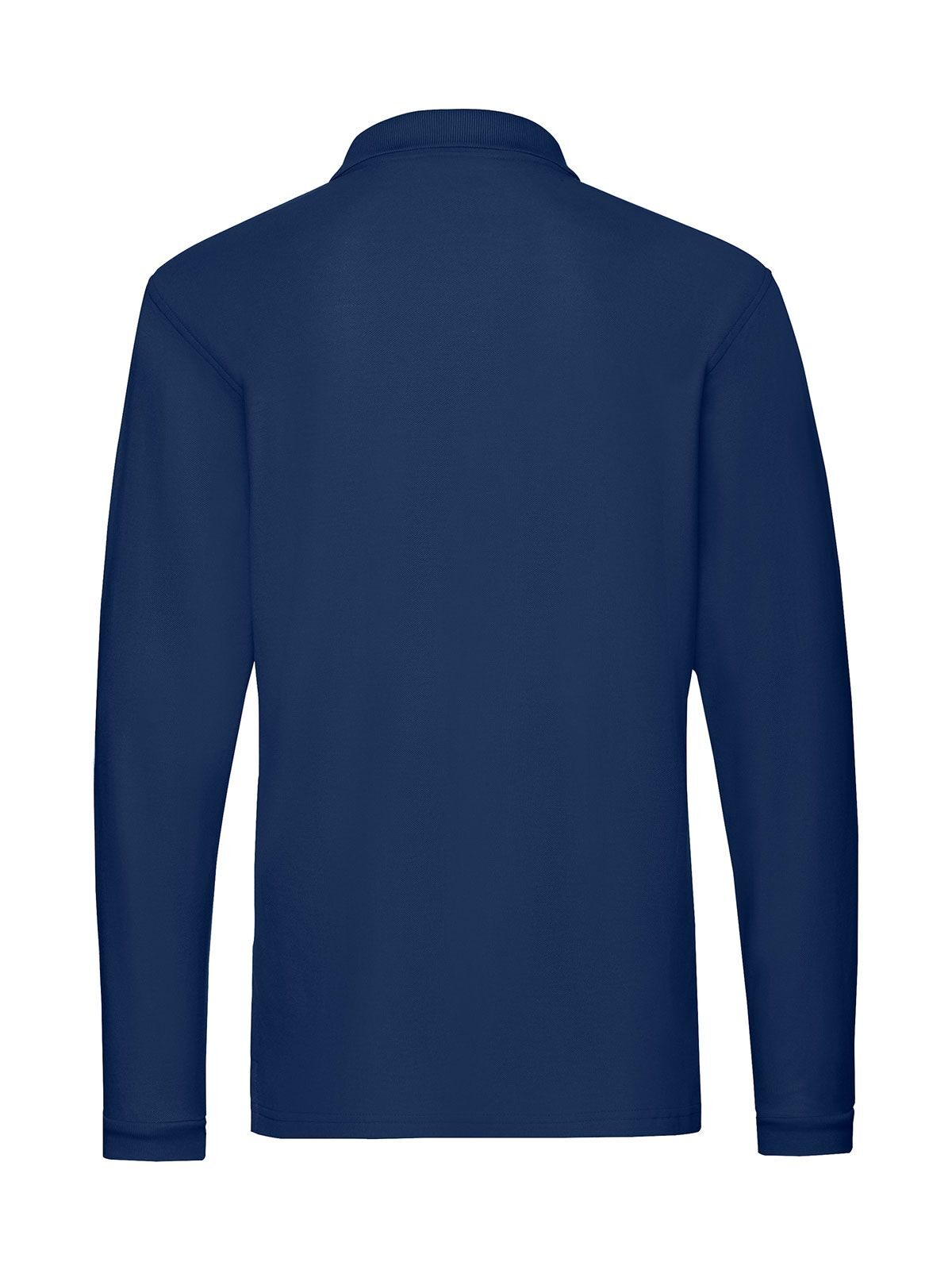 Polo maniche lunghe personalizzabile fruit of the loom cotone ring-spun