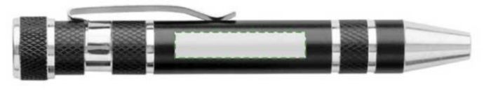 Vicino al clip, scrittura mancina