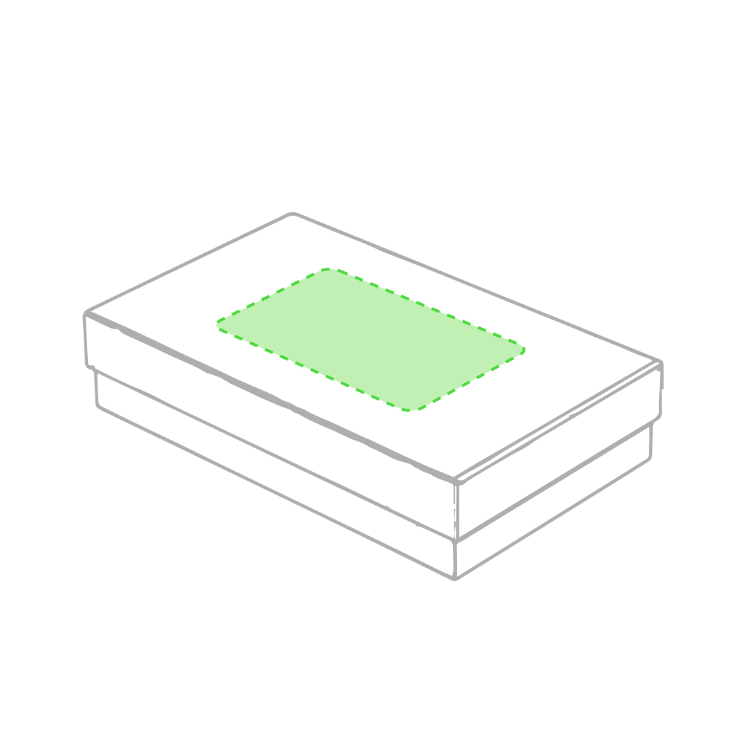 Nella parte superiore della scatola di presentazione