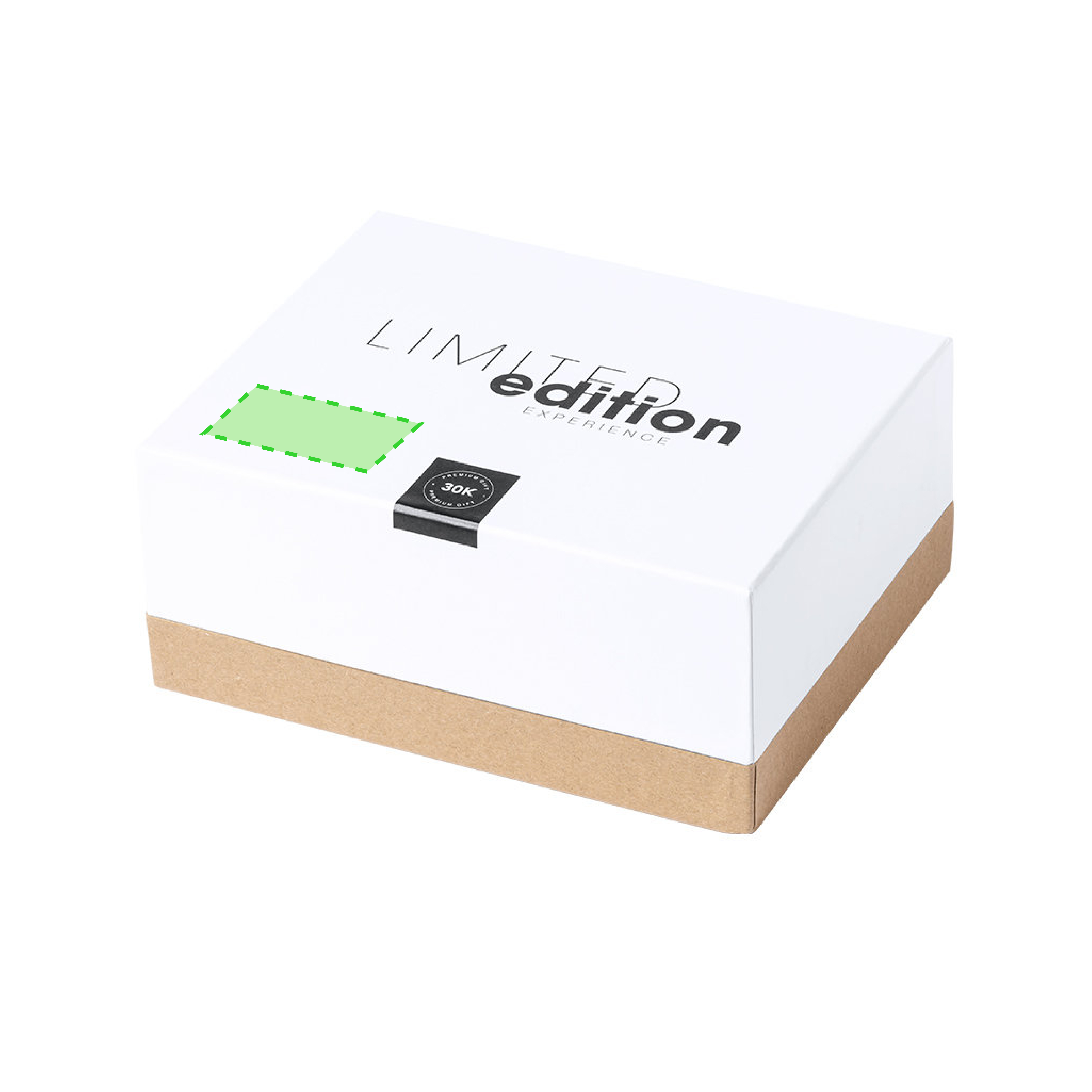 Nella parte superiore della scatola di presentazione