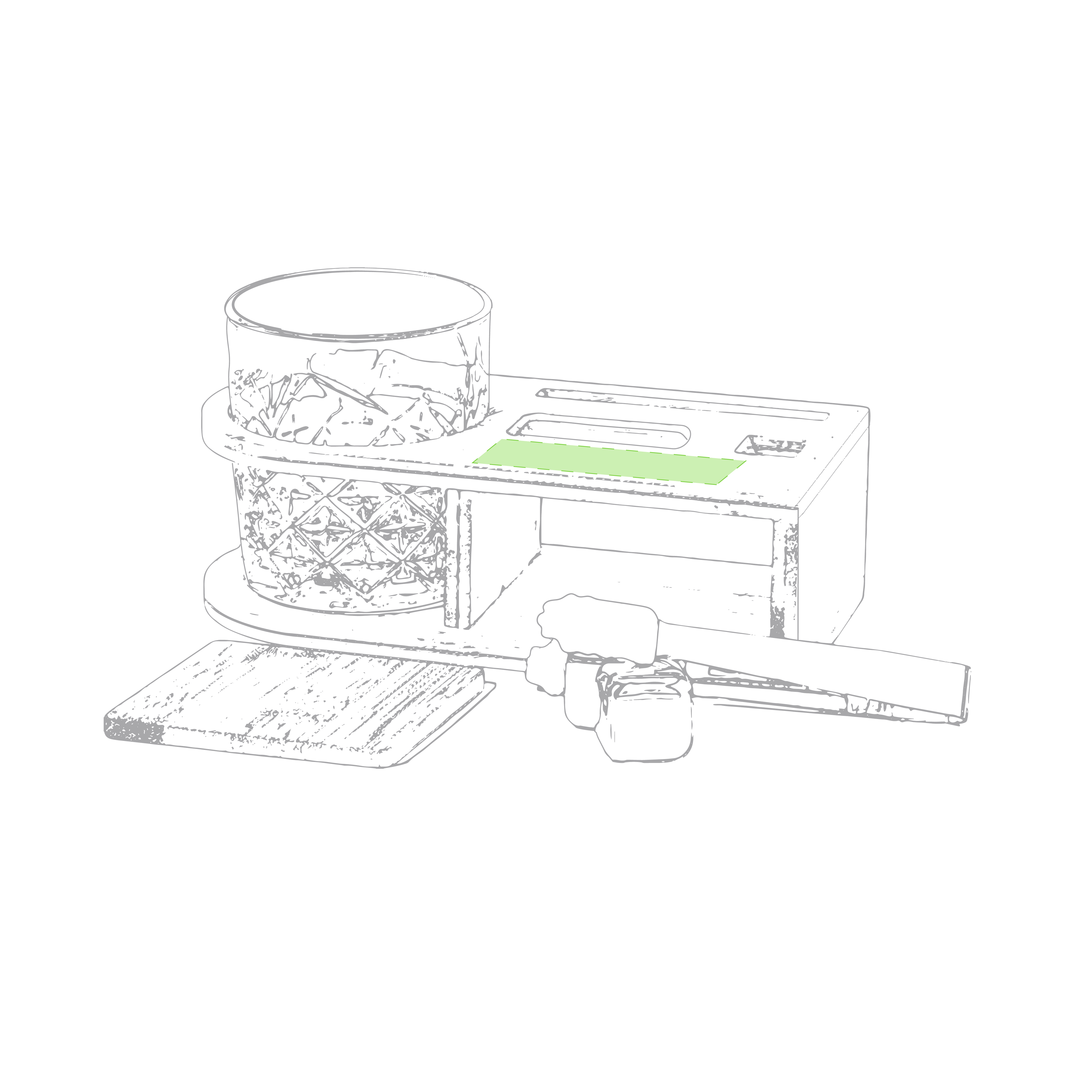 Faccia anteriore del supporto