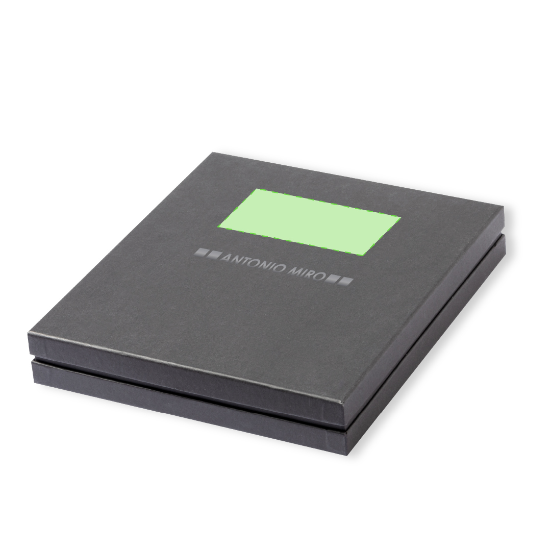 scatola di presentazione parte superiore