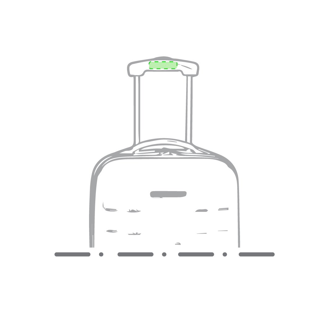 Nel manico del carrello