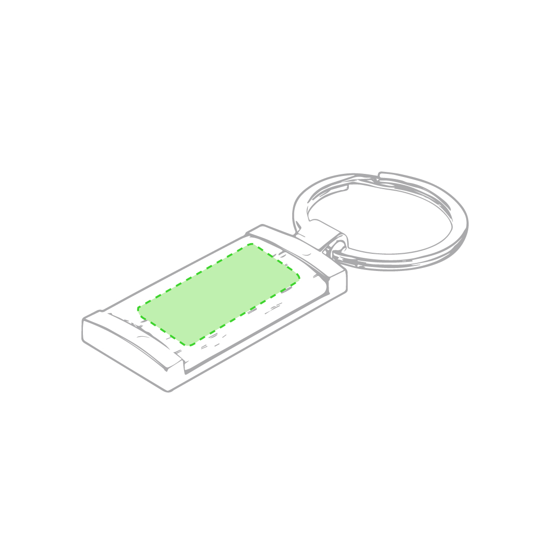 Sulla superficie piana della chiave