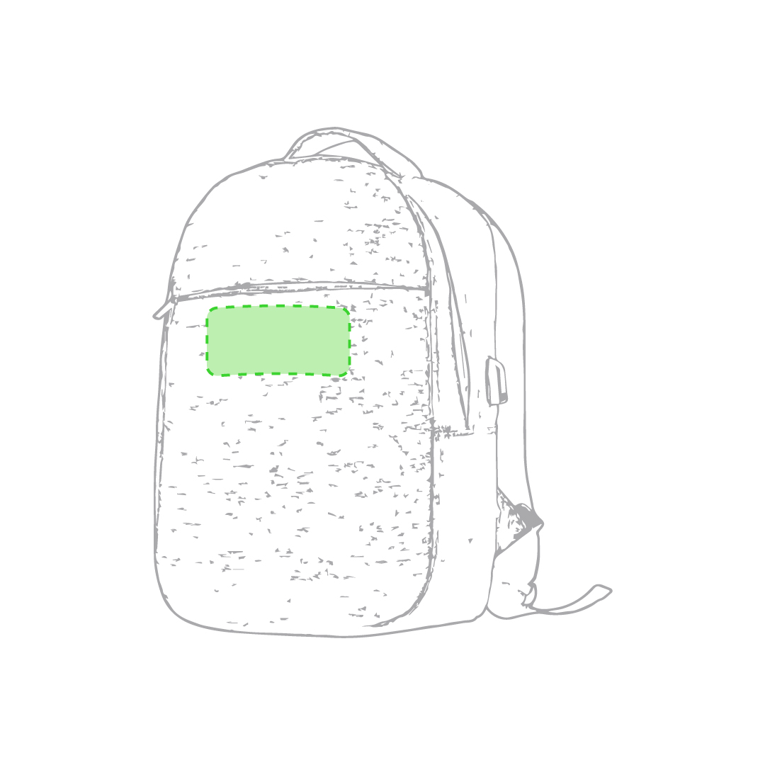 Frontale sotto la cerniera