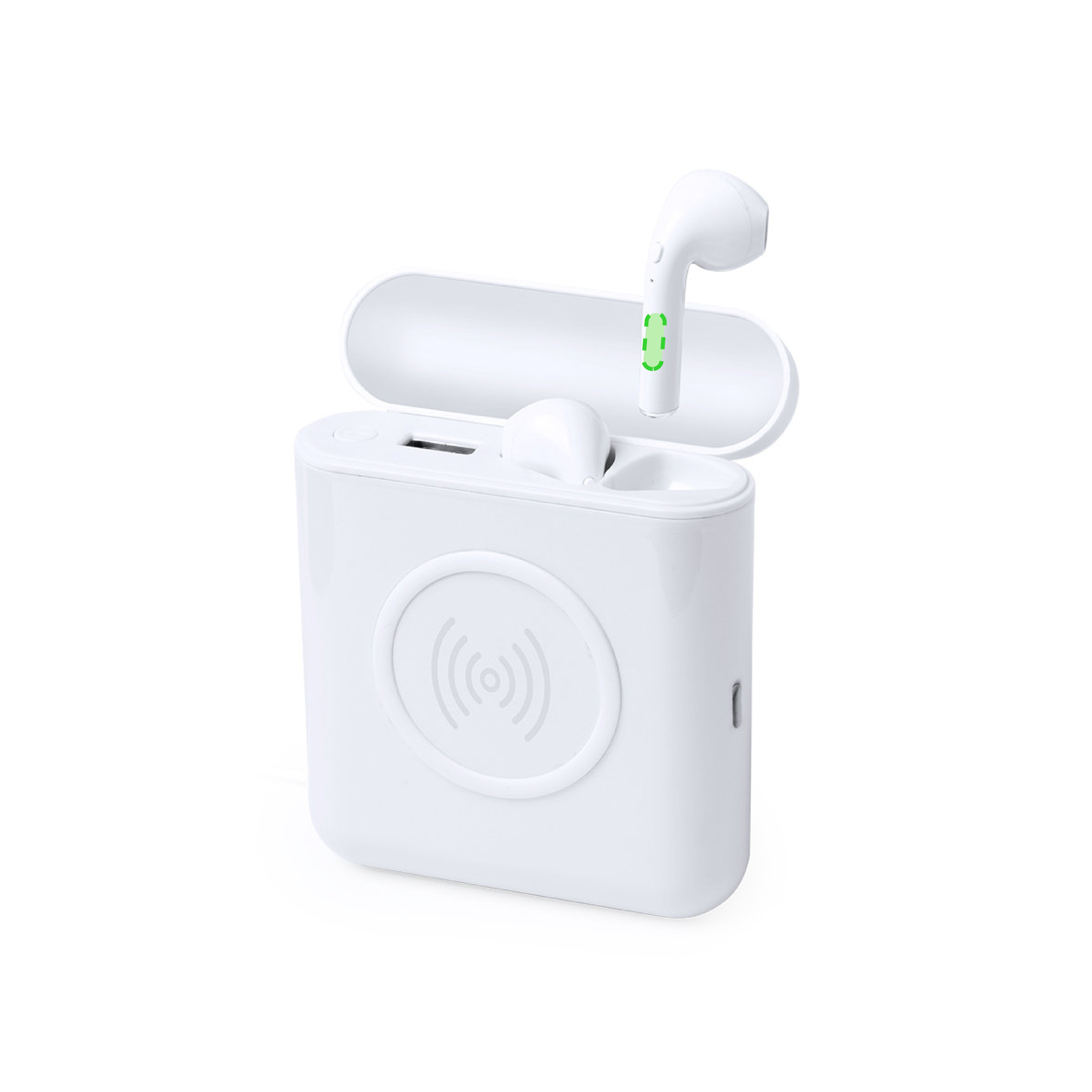 Zona inferiore dell´auricolare sinistro