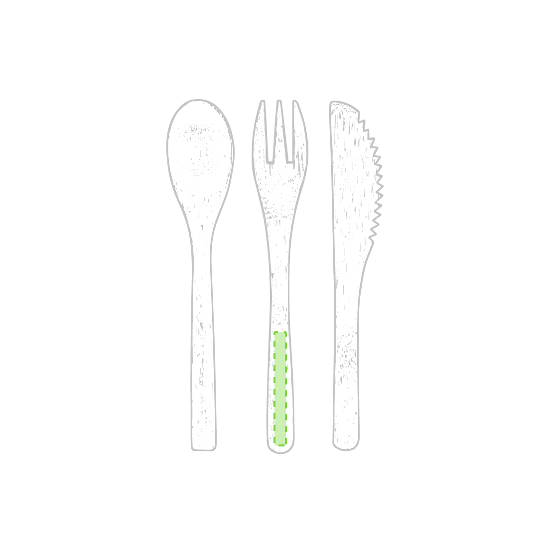 Nella maniglia della forcella