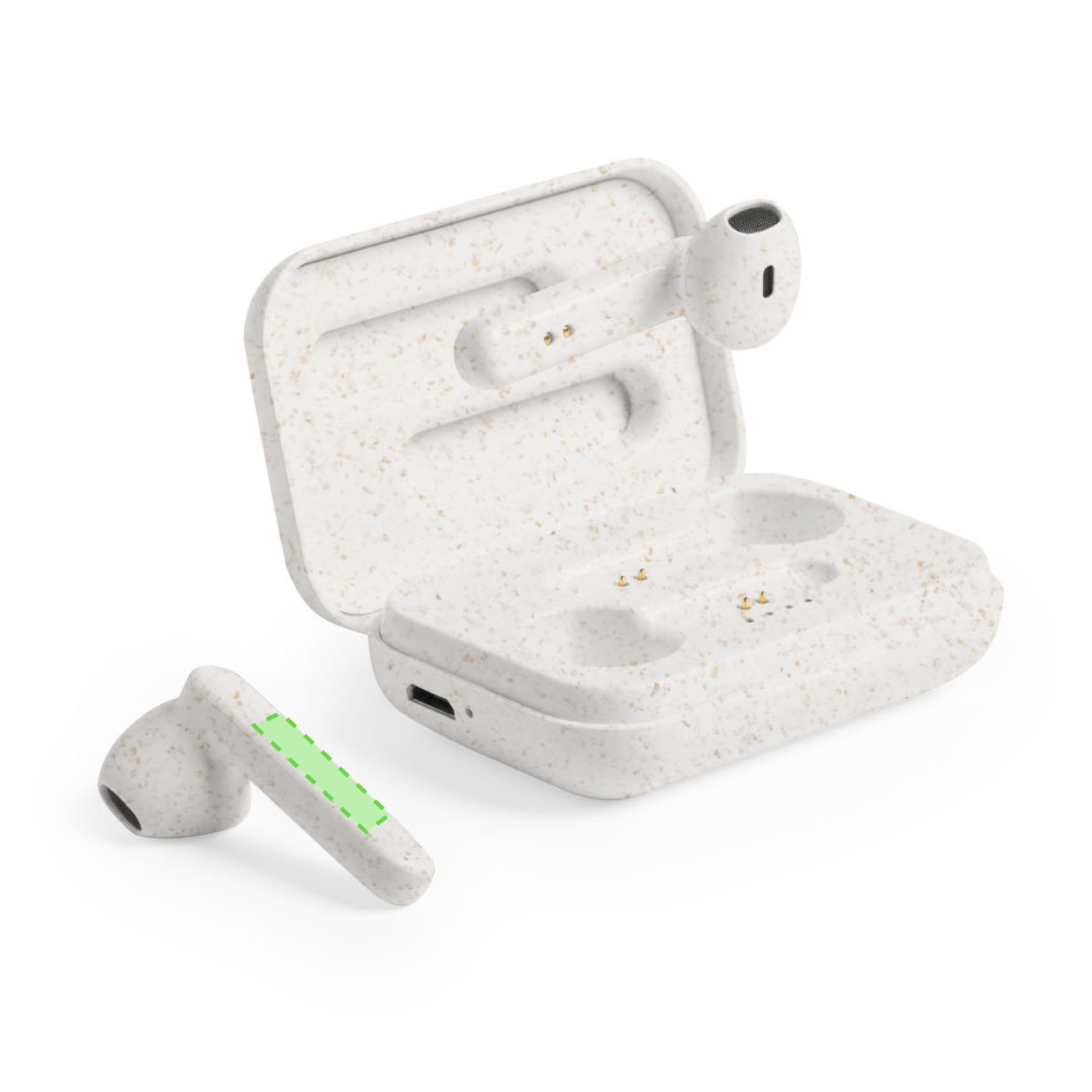 Zona inferiore dell´auricolare sinistro