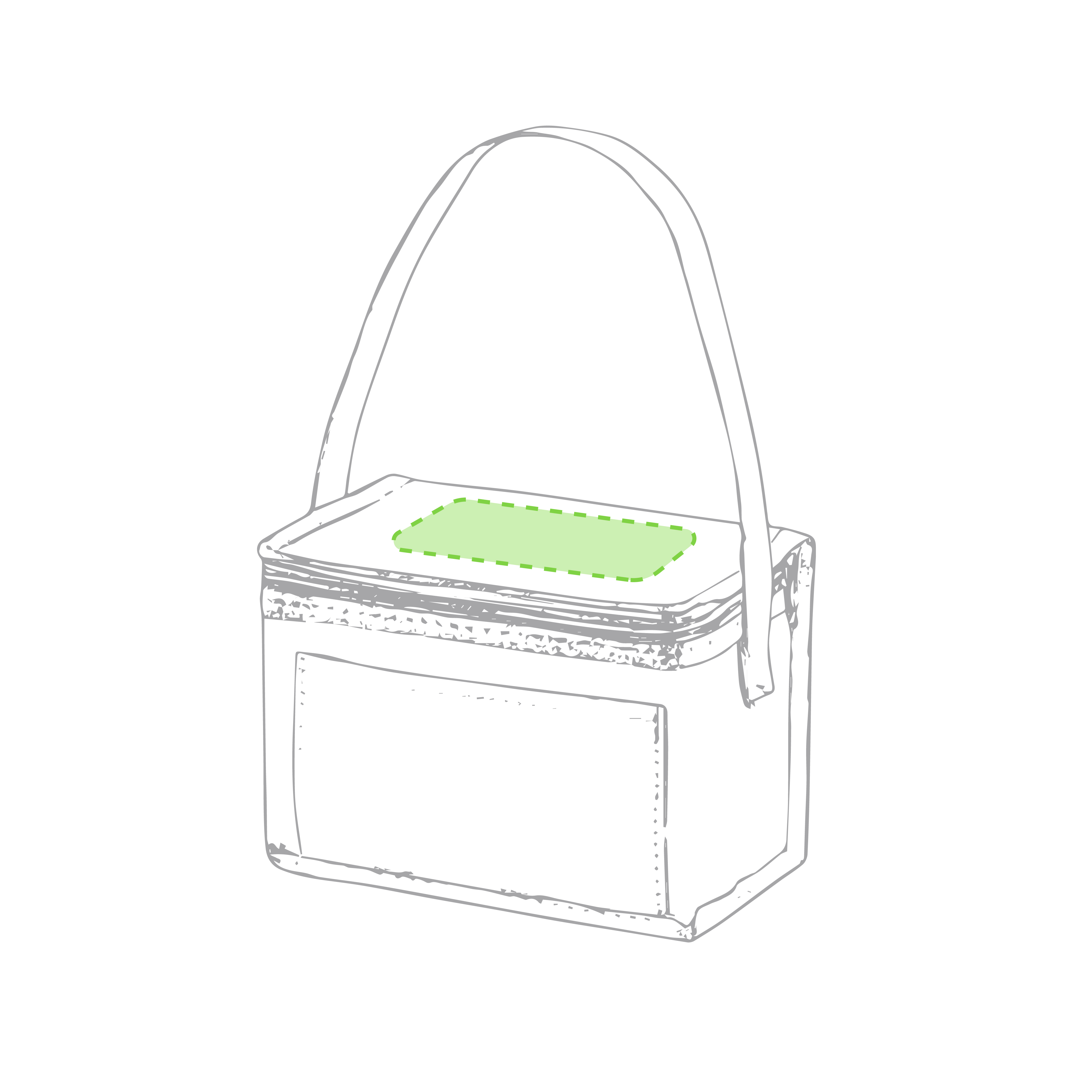 Sulla parte superiore