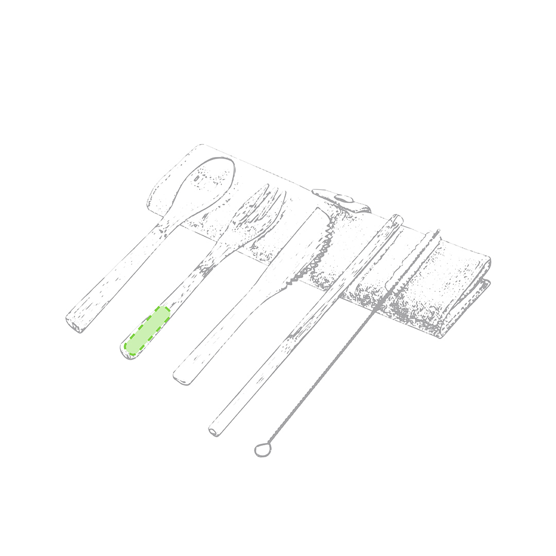 Nella maniglia della forcella