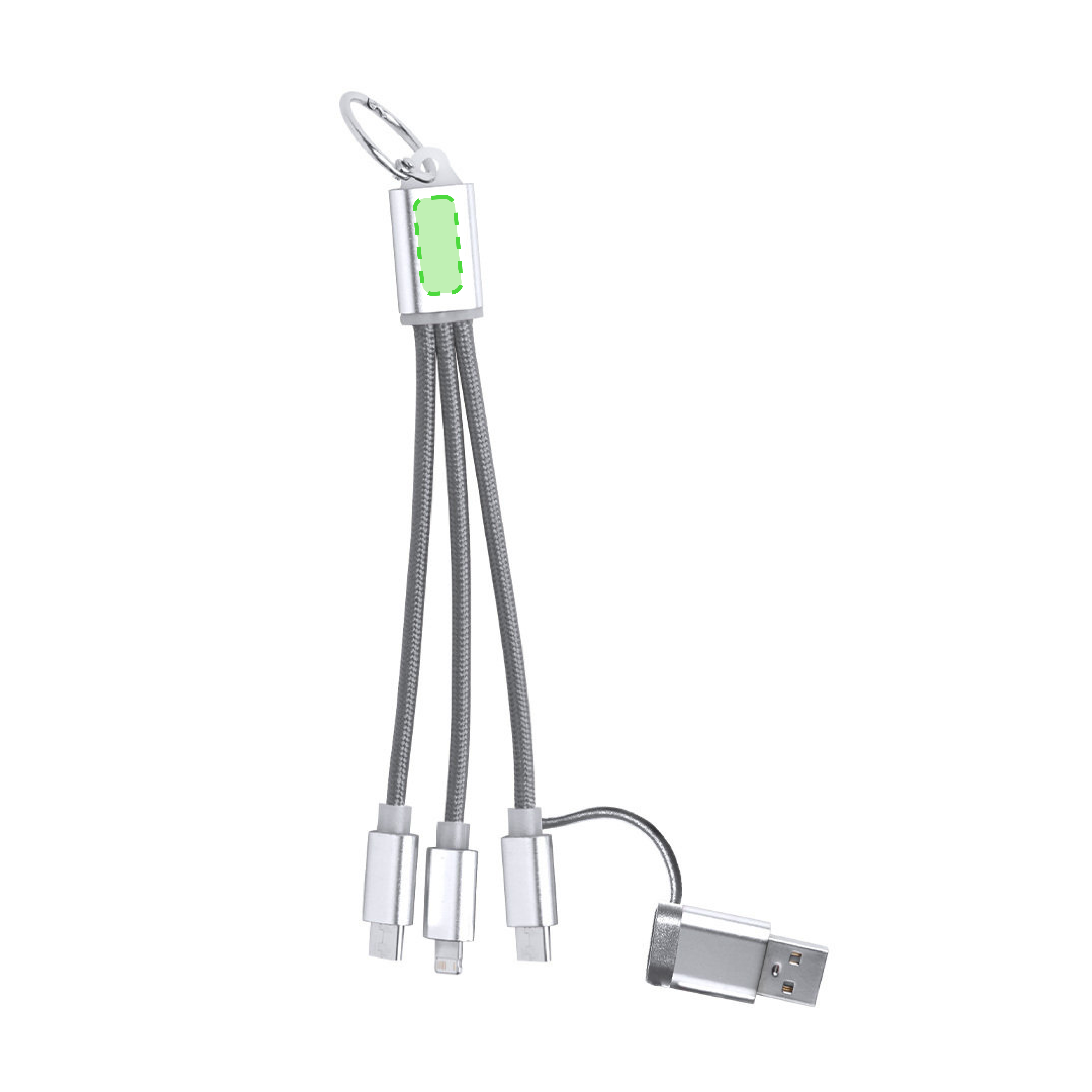 Nel corpo del lato USB B