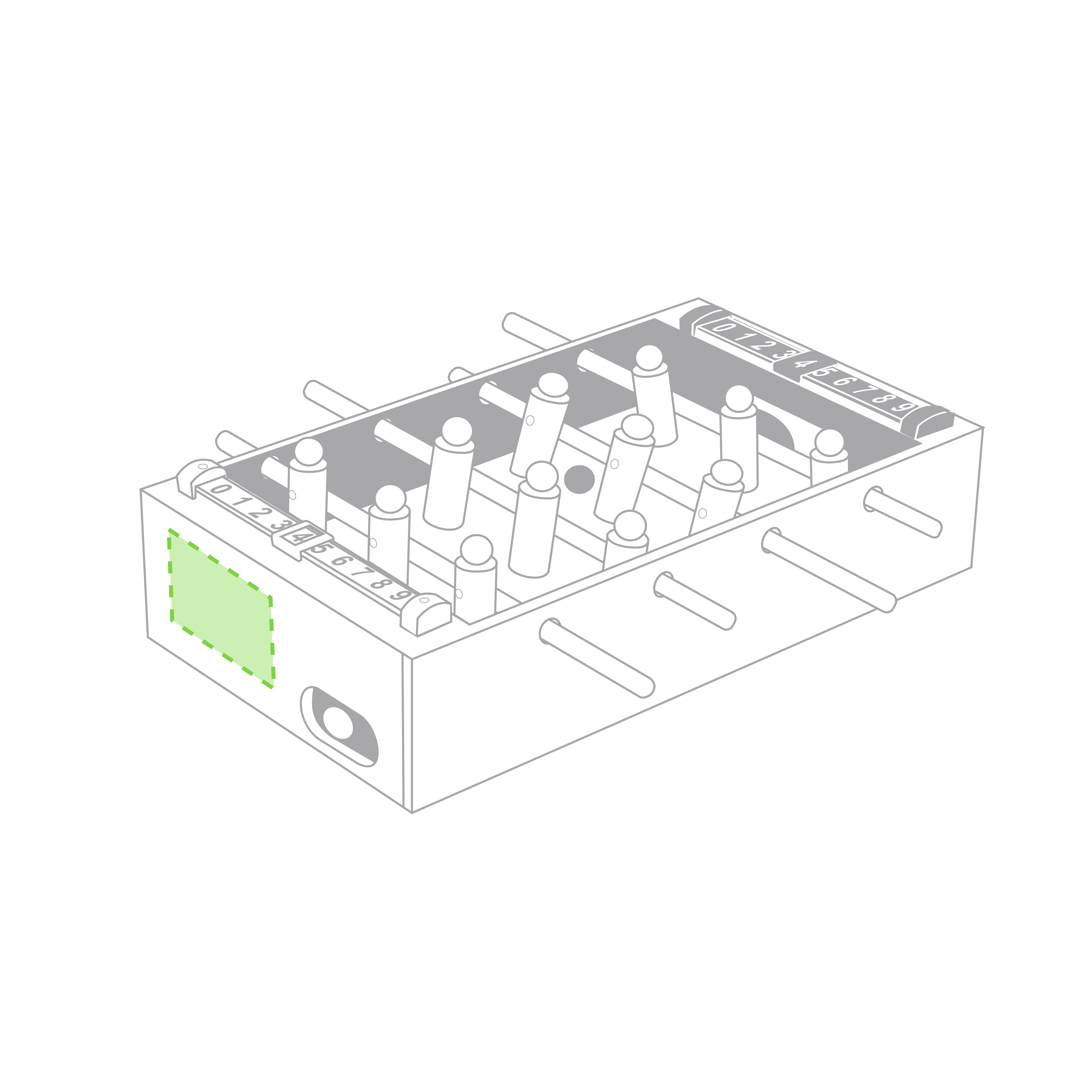 Messo a fuoco sul lato