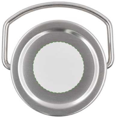 on the lid