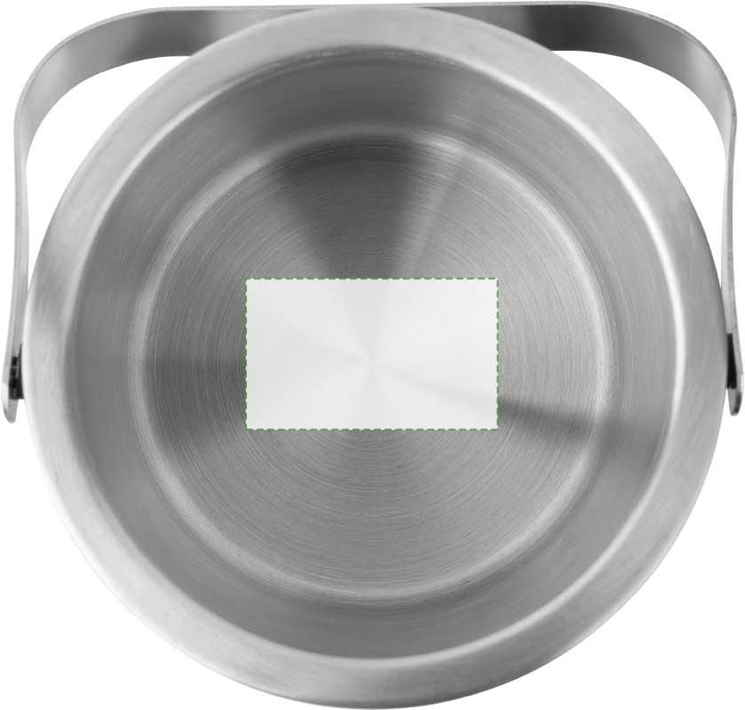 on the lid