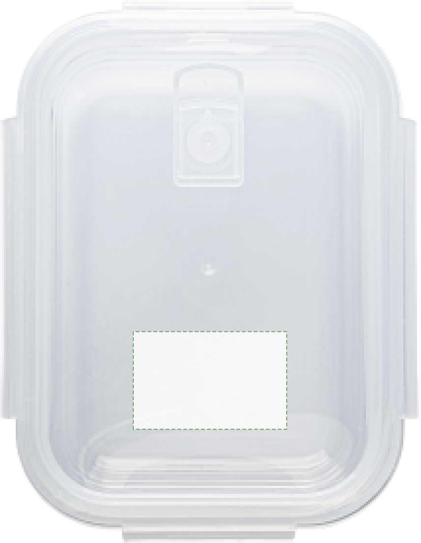 on the lid