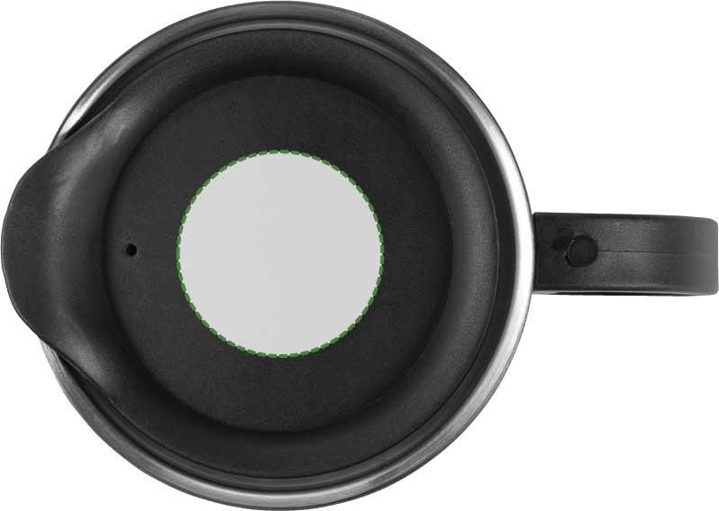 on the lid