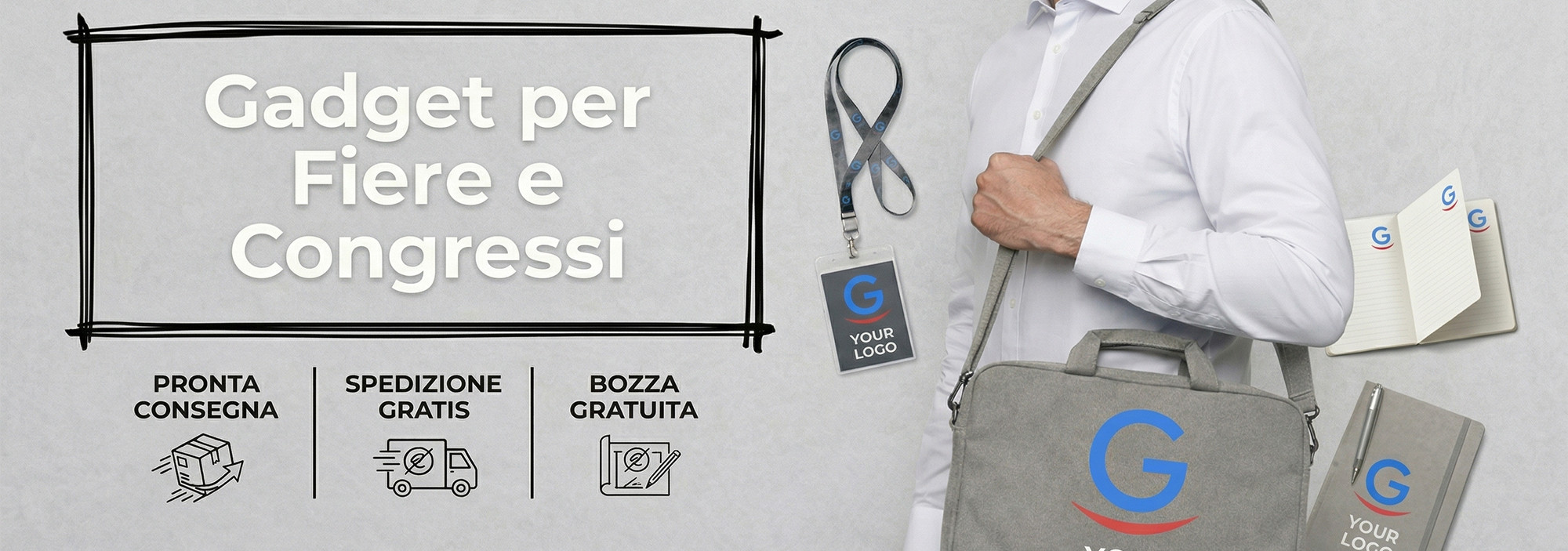 gadget per fiere e congressi personalizzati
