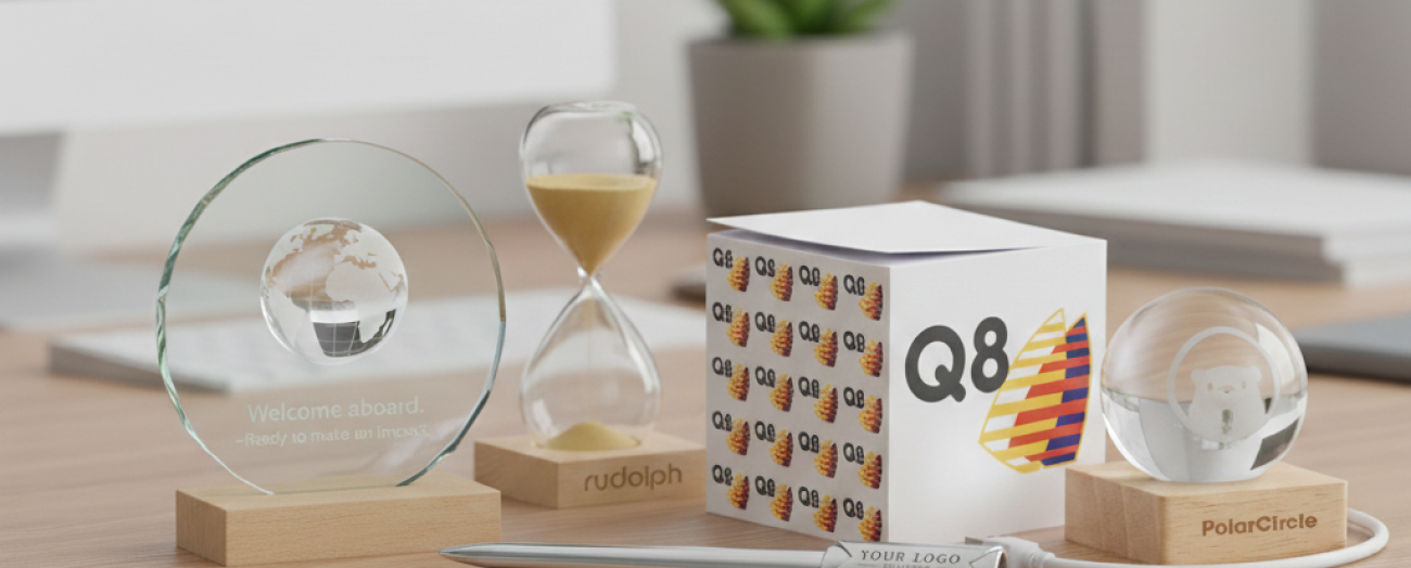 I 5 migliori gadget da scrivania del 2025: utili, eleganti e 100% personalizzabili