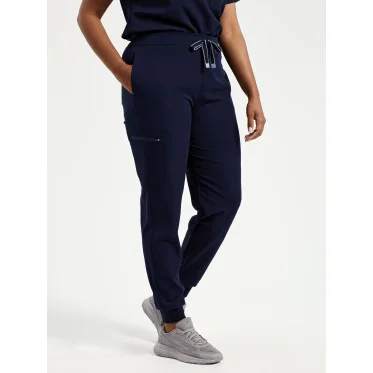Jogger pant personalizzabili Onna elasticizzati con tasche con zip