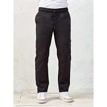 Pantaloni personalizzati con logo - ‘Essential' Chef's Cargo Pocket Trousers
