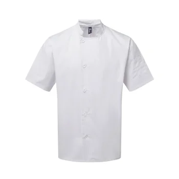 'Essential' Short Sleeve Chef's Jacket