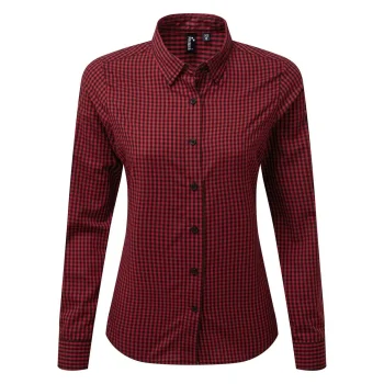 'Maxton' Check - Women's Long Sleeve Shirt