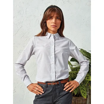 'Maxton' Check - Women's Long Sleeve Shirt