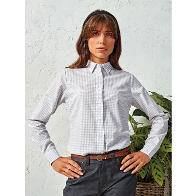 'Maxton' Check - Women's Long Sleeve Shirt