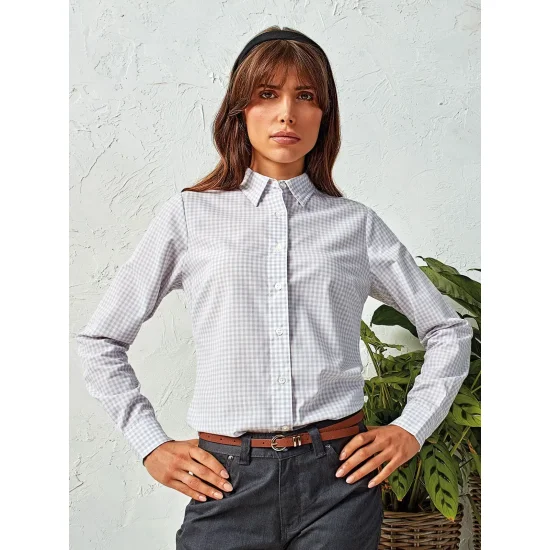 'Maxton' Check - Women's Long Sleeve Shirt