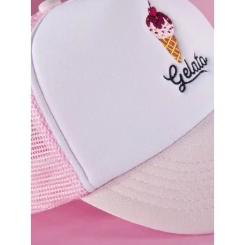 Cappellini bambino personalizzati con logo - 5 Panel Polyester Mesh Cap for Kids
