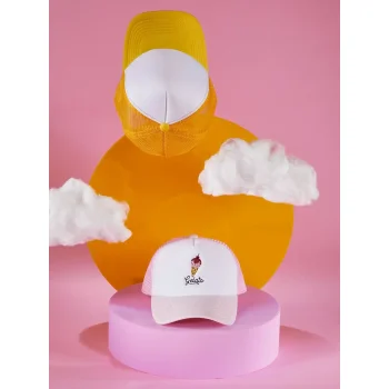 Cappellini bambino personalizzati con logo - 5 Panel Polyester Mesh Cap for Kids