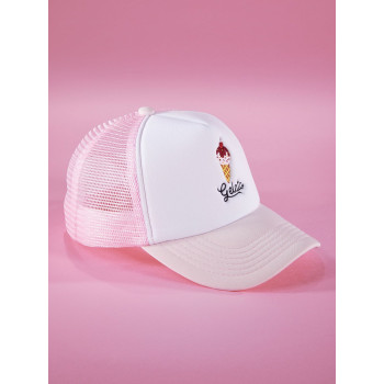 Cappellini bambino personalizzati con logo - 5 Panel Polyester Mesh Cap for Kids
