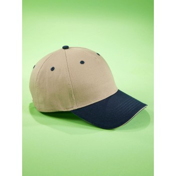 Cappellino baseball personalizzato con logo - 5 Panel Sandwich Cap