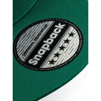 Cappellino baseball personalizzato con logo - 5 Panel Snapback Rapper Cap