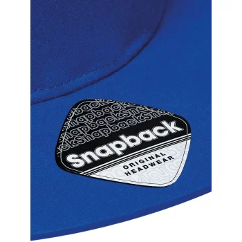 Cappellino baseball personalizzato con logo - 5 Panel Snapback Rapper Cap