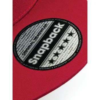 Cappellino baseball personalizzato con logo - 5 Panel Snapback Rapper Cap
