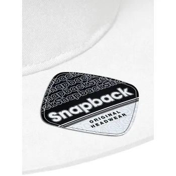Cappellino baseball personalizzato con logo - 5 Panel Snapback Rapper Cap