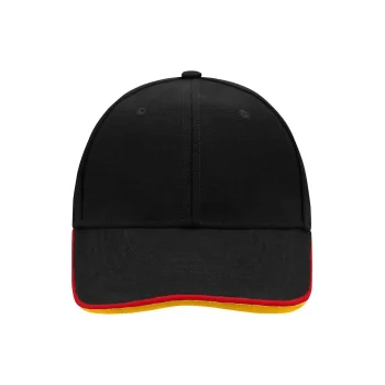 Cappellino baseball personalizzato con logo - 6 Panel Double Sandwich Cap